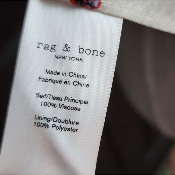 Rag & Bone 'Eva' Floral Camisole In White Floral - Picture 10 of 16